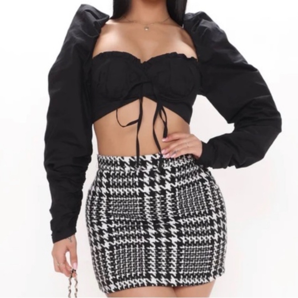 FASHION Nova Your Hearts Desire Crop Top BNWT